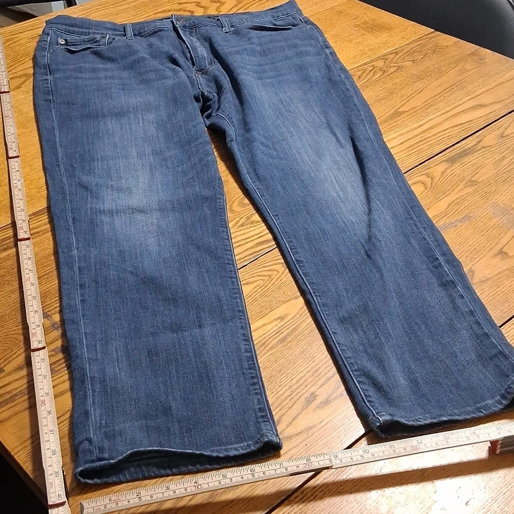 LUCKY BRAND Jeans Mens 36 / 30 Blue Denim 440 ATHLETIC SLIM Used Pants Preowned - Picture 1 of 4